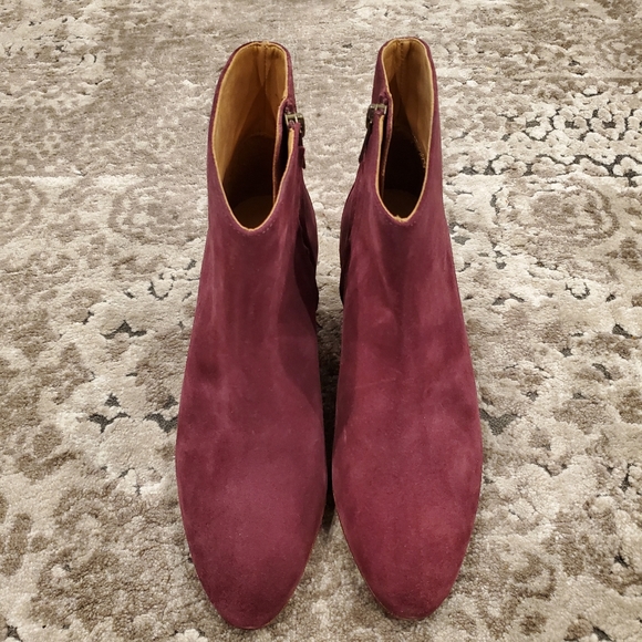 Isabel Marant Dacken Suede Ankle Boots Size 38 - Picture 3 of 8